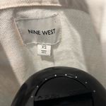 Nine West White Cropped Denim Jacket Photo 4