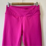 FREE PEOPLE Movement Crossover Waistband Cropped 24” Inseam Leggings Pink Large Photo 1