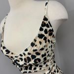 Aerie  Tan Animal Print One Piece  Photo 1