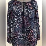 Cooper and Ella Womens Semi Sheer Loose Smock Blouse Top Frill On 3/4 Sleeve Photo 0