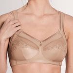 Amoena Isadora Nude Wireless Masectomy Soft Shell Bra 0948 Size undefined Photo 0
