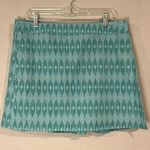 Ripskirt Hawaii Westend aqua blue diamond geo print skirt length 1 Size L Photo 0