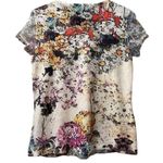 Christopher & Banks Women Floral Short Sleeve T Top Embellished Size Petite Smal Photo 1