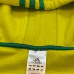 Adidas NEW women's size small neon green sweatshirt jacket w/Thumb Slots Photo 1