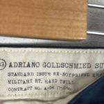AG Adriano Goldschmied Adriano Goldschmied ex boyfriend navy khaki crop pant Photo 1