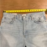 AGOLDE Ren High Rise Wide Leg Jeans Size 34 in Smash Photo 9