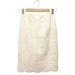 Tory Burch Aurelia Lace Top & Debra Skirt Set Cream Ivory Size 0 Matching Outfit Photo 8