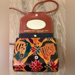 Vintage Leather Mini Purse Mediterranean Trading Company Pompano Beach, Florida Red Photo 1