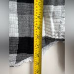 Anthropologie Cloth & Stone  buffalo Check plaid Button up shirt gauze relaxed S Photo 7