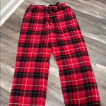 BED HEAD Women’s Size Small Nicholas Plaid 100% organic cotton Pajama Set Red Photo 10