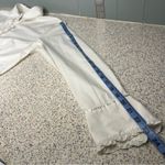 Pendleton  Petites Button Down Ruffle White Long Sleeve Shirt Women’s Size 18 Photo 7