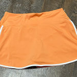 NEW DSG Active Orange Skort Size XL Golf Pickleball Tennis High Rise Photo 0