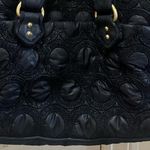Juicy Couture Vintage 2010” Rare Black Quilted Glitter Shoulder Bag Photo 13