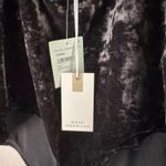 Good American  Velvet Bodysuit Sleeveless Black Tank Top‎ Sexy 3XL Photo 8