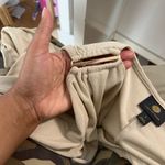 JM Collection Metallic Gold Stretch Jersey Liquid Knit V-Neck Batwing Top Size S Photo 10