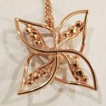 Ted Baker ππ Chelo Crystal Breeze Necklace ~ Rose Gold NWT Photo 1