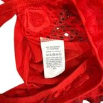 Women's Cutout Lingerie Bodysuit in Red, Size S​ Red Photo 1