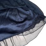 Y2K black tube top sparkly mini dress with ribbon detail Size M Photo 2