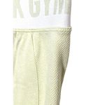 Gymshark Flex Low Rise Leggings Light Green Marl Spellout Waist Band Womens M Photo 2