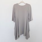 Bryn Walker Womens Tunic Top Size S Beige Asymmetrical Lagenlook Minimalist Chic Photo 3
