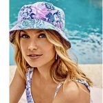 Lilly Pulitzer Womens Lilac Freesia Mermaid For You Bucket Hat One Size Photo 0
