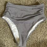 Cupshe Striped High Wasted Bikini Bottoms Photo 0
