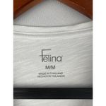 Felina Womens White Short Sleeve T-Shirt Medium Photo 3