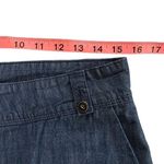 Isaac Mizrahi  New york chambray shorts 100% cotton size 4 Photo 6