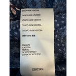 Anthropologie Maeve by Women's Letizia Ruffled Blouse Size S Blue Floral Boho Photo 8