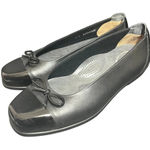 NEW SAS‎ Women's Coco A Black Bow Flats Shoes Size 8 Wide Photo 0