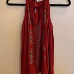 Taylor & Sage dark red fall off shoulder top Photo 1