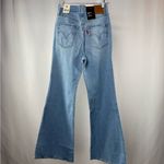 Levi's NWT Levi’s Ribcage Bell Jeans in Marine Babe Light Wash Blue Size 25 Photo 6