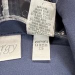 Zenergy by Chico's Trench Coat Lightweight Full Zip‎ Jacket Blue Size S READ Photo 5