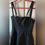 BCBGMAXAZRIA Women’s Black Lace Tulle Dress Size 6 Photo 6