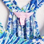 Lilly Pulitzer Cordelia Racerback Tank Top In Blue Crush After Party Photo 8