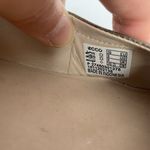 ECCO Size 8 Ballet Flat Shoes Incise Enchant Metallic Bronze Leather Ballerina Gold Photo 3