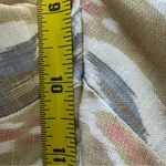 Ecru  Women’s Rice Flat Front Easy Linen Blend Wide Leg Pants Size 14 Photo 5