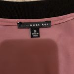 West Kei  bomber rose appliqué jacket size small #126 Photo 4