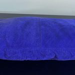 Unbranded Genuine Suede Leather Crossbody Purple Photo 7