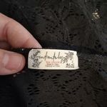 Free People Intimately Mesh Hoop N Look Closure Goth Gruge Festival Size M Black Size M Photo 1