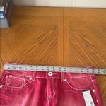 Bongo Red Jean Skirt Photo 4