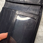 Coach Vintage  Black Kisslock Med Wallet Photo 4