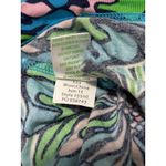 Lilly Pulitzer Blanca Rehearsal Dress Floral Print Blue Green Midi Silk Medium Photo 11