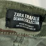 ZARA TRF Green Camo Skinny Jeans 8 Photo 4