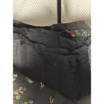 Brooks Brothers 346 Black Floral Colorful Embroidered Shift Dress Size 14 Photo 5