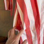 ATLANTIC PACIFIC x‎ LAKE Marnie Caftan House Shirt Dress Red Size M Photo 4