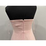 Likely  Nia Pink Mermaid Cross Halter Gown Sz 4 Photo 4