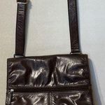 wilson's leather  Pelle Studio Brown Leather Messenger Bag Great Condition Photo 0