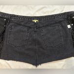 Gianni Bini  Asymmetrical Black Denim Skirt Photo 7