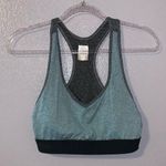 Old Navy  Woman’s Medium Green Black Racerback Padded Sports Bra Photo 0